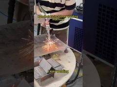 2000W ręczna maszyna laserowa 3-w-1 umożliwia zintegrowaną pracę wieloprocesową