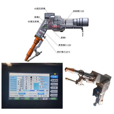 Dobra cena. Głowa spawalniająca laserowa podwójne z odblaskowymi soczewkami 60° i 45° w Internecie