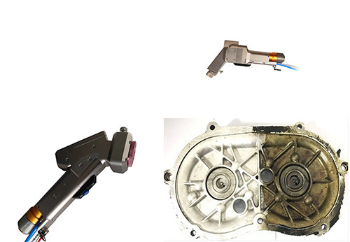 2000w przemysłowa głowica do czyszczenia laserowego, pistolet do usuwania rdzy laserowy ręczny