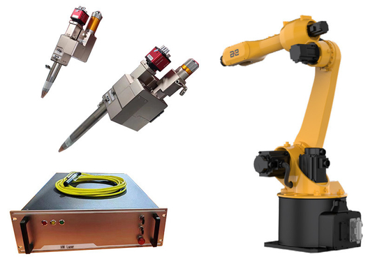 Dobra cena. 50um 1064nm źródło lasera światłowodowego do spawania robotów automatyczne spawanie w Internecie