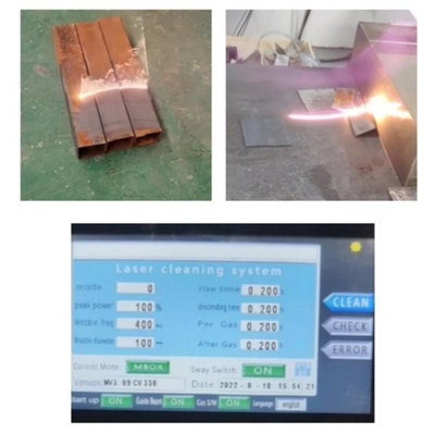 2000W przenośna pojedyncza urządzenie do czyszczenia laserowego z trybem wyjścia laserowego