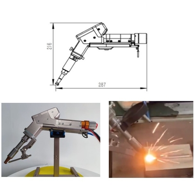 Dobra cena. Lekkie ręczne jedno silnikowe laserowe spawarka do spawania aluminium 4 mm w Internecie
